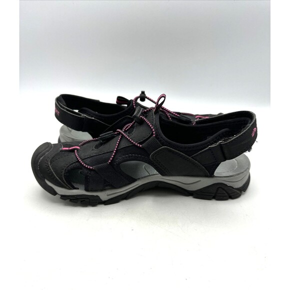 Crivit Hiking Sandals Women's 8 Black/Gray Outdoor Shoes - Picture 7 of 14